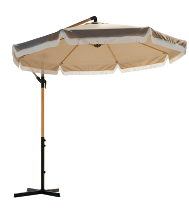 Grey Deported Parasol 250x250x240cm