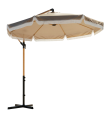 Grey Deported Parasol 250x250x240cm