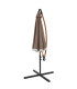 Grey Deported Parasol 250x250x240cm