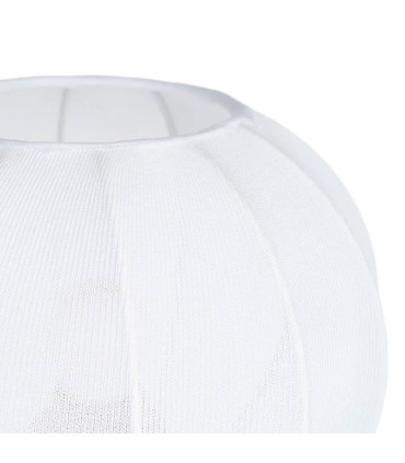 Lampe à poser classique bois et abat-jour beige 35x35x54cm