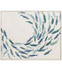 Set of 2 wall frames fishes 82x4x102cm