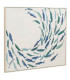 Set of 2 wall frames fishes 82x4x102cm