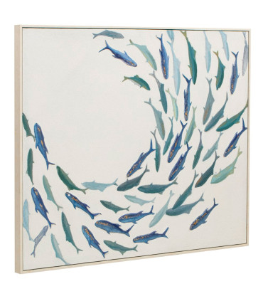 Set of 2 wall frames fishes 82x4x102cm