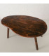 Table basse design en bois de manguier 60x40x24cm