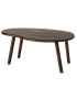 Table basse design en bois de manguier 60x40x24cm