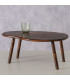 Table basse design en bois de manguier 60x40x24cm