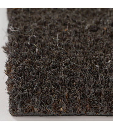 Paillasson coco noir hello 60x40x1.5cm