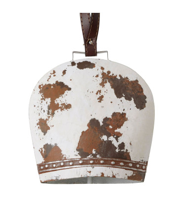 Décoration murale pendentif cloche montagne 21.5x9x21.5cm