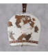 Décoration murale pendentif cloche montagne 21.5x9x21.5cm