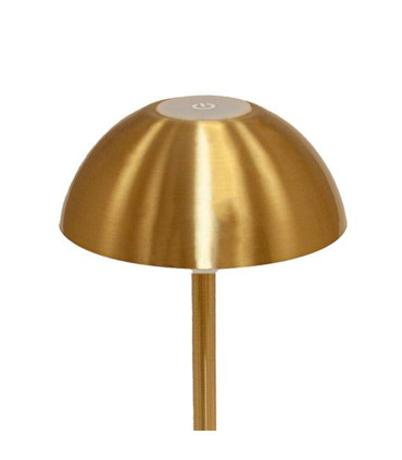 Lampe à poser en laiton LED sans fil 13x13x30cm