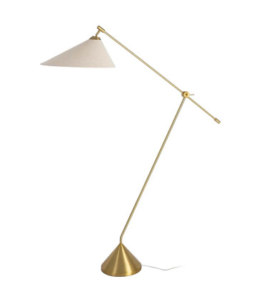 Floor Lamp black metal 45.5x25x156cm