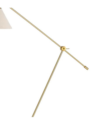 Floor Lamp black metal 45.5x25x156cm