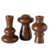 Set of 3 Small Design ceramic 10.5x10.5x11cm