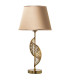 Table Lamp gold Metal 30x30x62cm