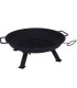 Black Iron brasero 56x56x22cm