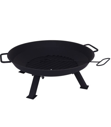 Black Iron brasero 56x56x22cm
