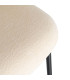 Chair tissue beige and green 56.5x56x74.5cm