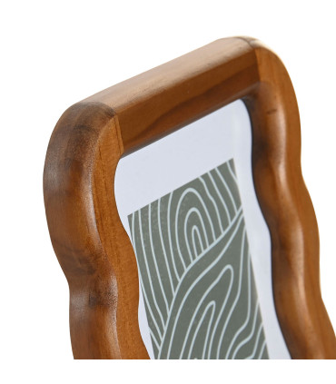 Cadre photo mural ou à poser en bois d'acacia 10x15cm