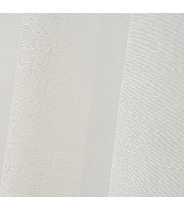 Rideau voilage à oeillets blanc classique à l'unité 140x260cm
