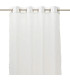 Curtain Polyester White 140x260cm