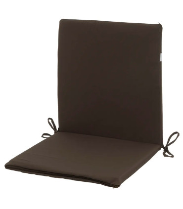 Coussin pour chaise de jardin marron 45x90x3cm