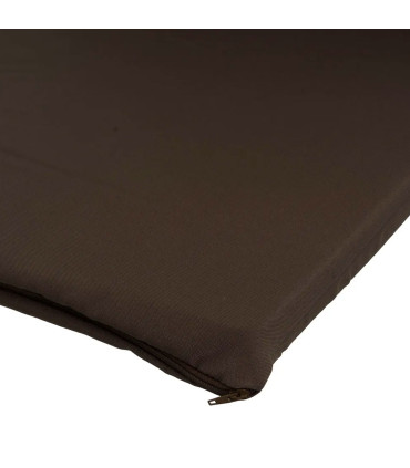 Garden chair cushion brown 45x90x3cm