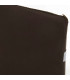 Garden chair cushion brown 45x90x3cm