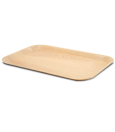 Plateau de service bois 33.5x24cm