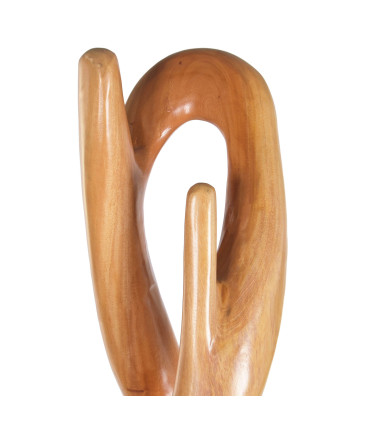 Portemanteaux sur Pied Design Noir et Bois