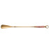 Shoehorn brass and pink marble 54cm
