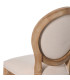 Bar Stool Vintage Fake Leather and metal 47x47x103cm