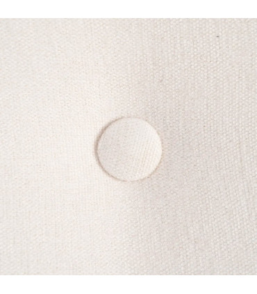 Tête de lit classique tissu beige 160x8x100cm