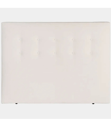 Tête de lit classique tissu beige 160x8x100cm
