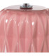 Table Lamp blue ceramic and white lampdshade