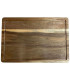 Planche à découper rectangulaire en acacia 36x23x1.5cm
