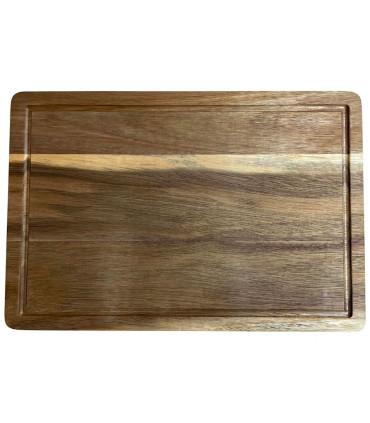 Planche à découper rectangulaire en acacia 36x23x1.5cm