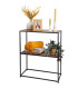 Console Table Black Metal - 60cm