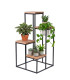 Plant Pot Stand Black
