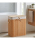 Laundry Basket Bamboo 50x30x60cm
