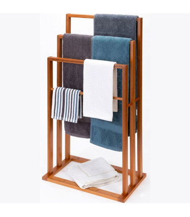 Bamboo Towel Holder