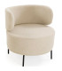 White Armchair 73x68x70cm