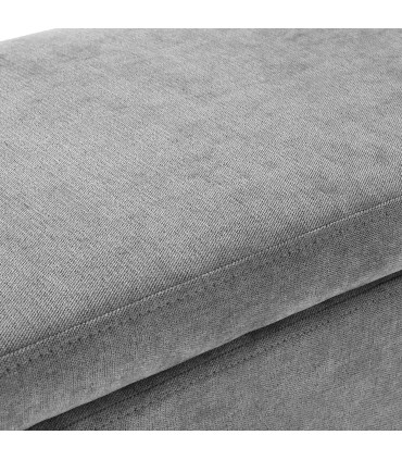 Ligth grey Bench 95x36x43cm