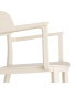 Chair Polypropylene white cream 51x51x80cm