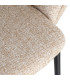 Armchair design wood 57x57x78cm