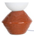 Table Lamp yellow ceramic 22x22x30cm