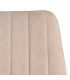 Chair tissue beige and green 56.5x56x74.5cm
