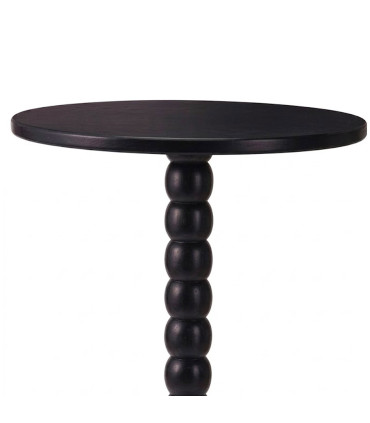 Side Table white metal 25x25x53cm