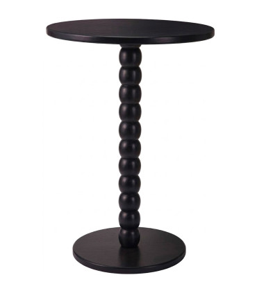 Side Table white metal 25x25x53cm