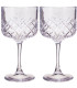 Set de 2 verres sur pied à gin highball 50cl