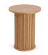 Table d'appoint design ronde en bois 40x40x50cm